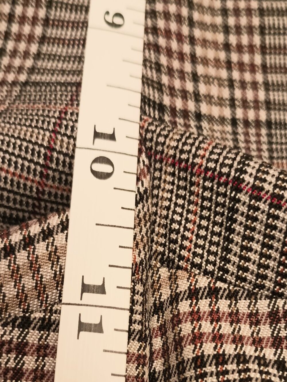 Jules & Leopold Size XL Brown Plaid Pull-on Ankle Pants (NWOT) - Picture 7 of 12